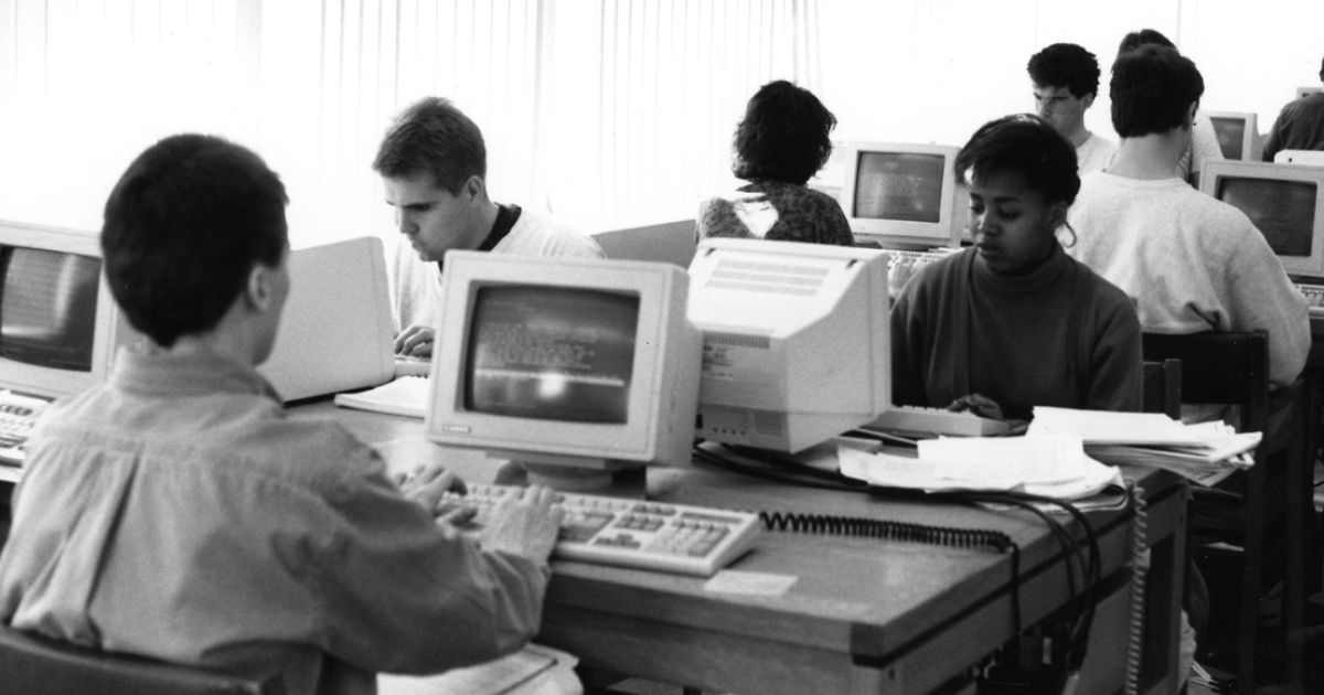 Remember the computer lab? 