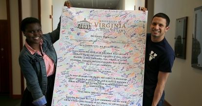 Students with signed Diversity Pledge