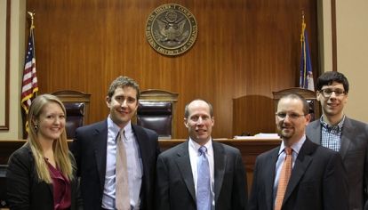 Members of the UVA Law Prosecution Clinic