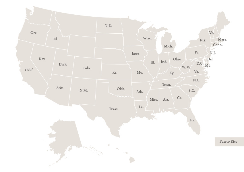 United States Circuit Map